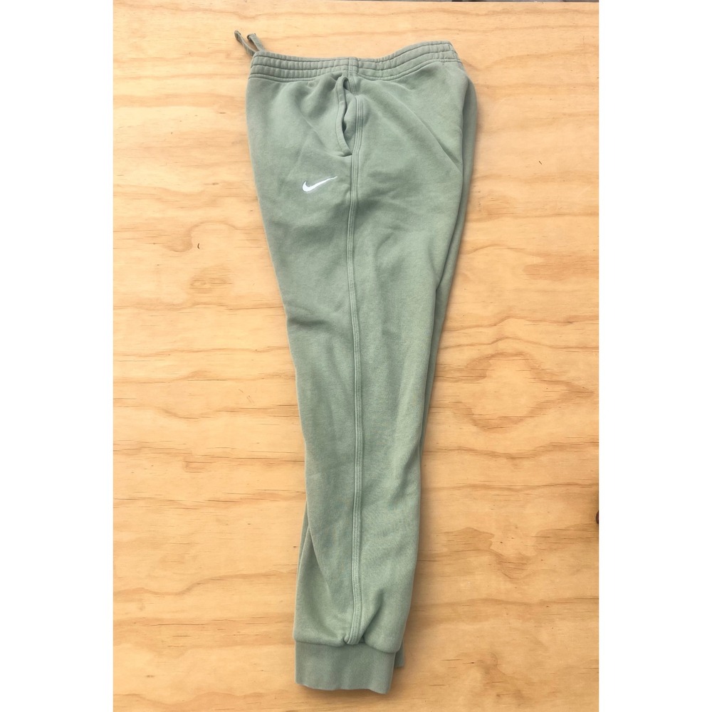 Nike Mens Sportswear Fleece Joggers Sage Green Sweatpants Small BV2671-386 - Picture 8 of 9